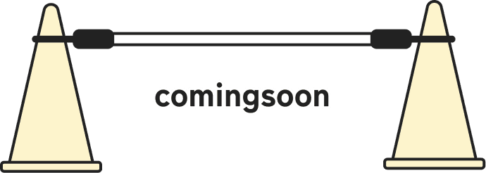 Coming soon（準備中）